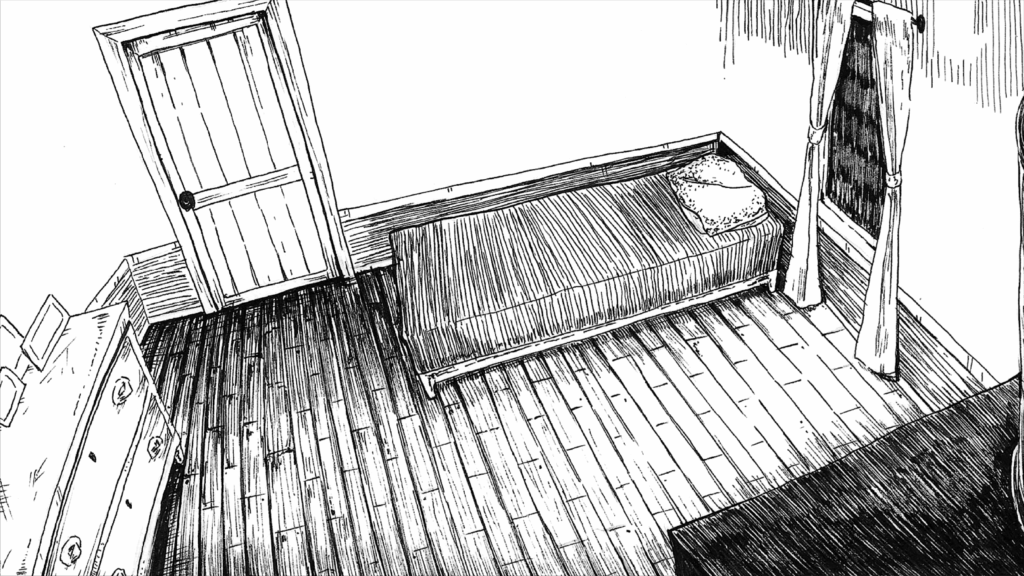 The Bedroom in "Is it Paranoia If They're Watching You"